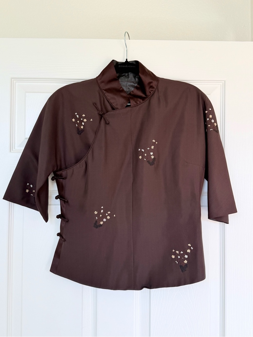 Shiatzy Chen Silk Blouse Size 6